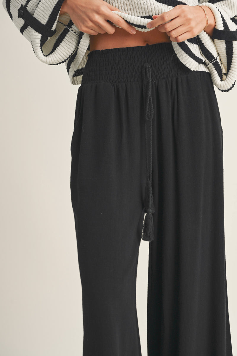 Afternoon Breeze Pant in Black