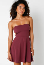 Allie Dress in Mulberry