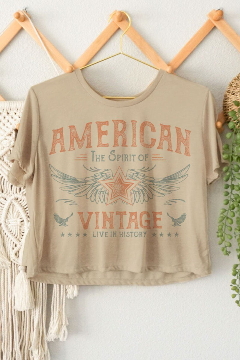 American Vintage T-shirt in Neutral