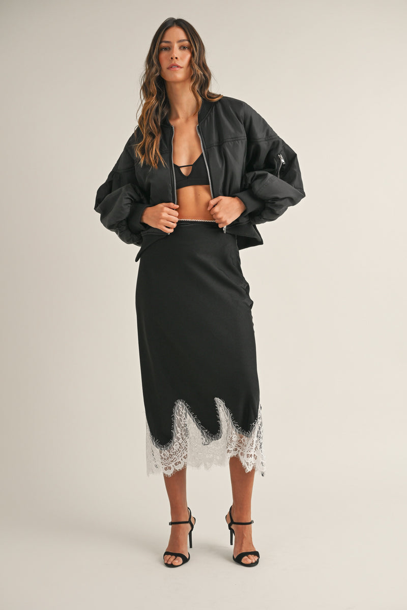 Audra Skirt in Black