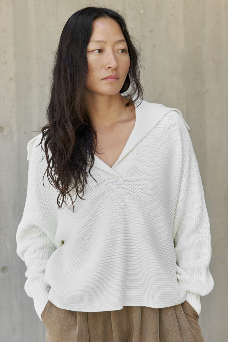 Brixley Sweater in White