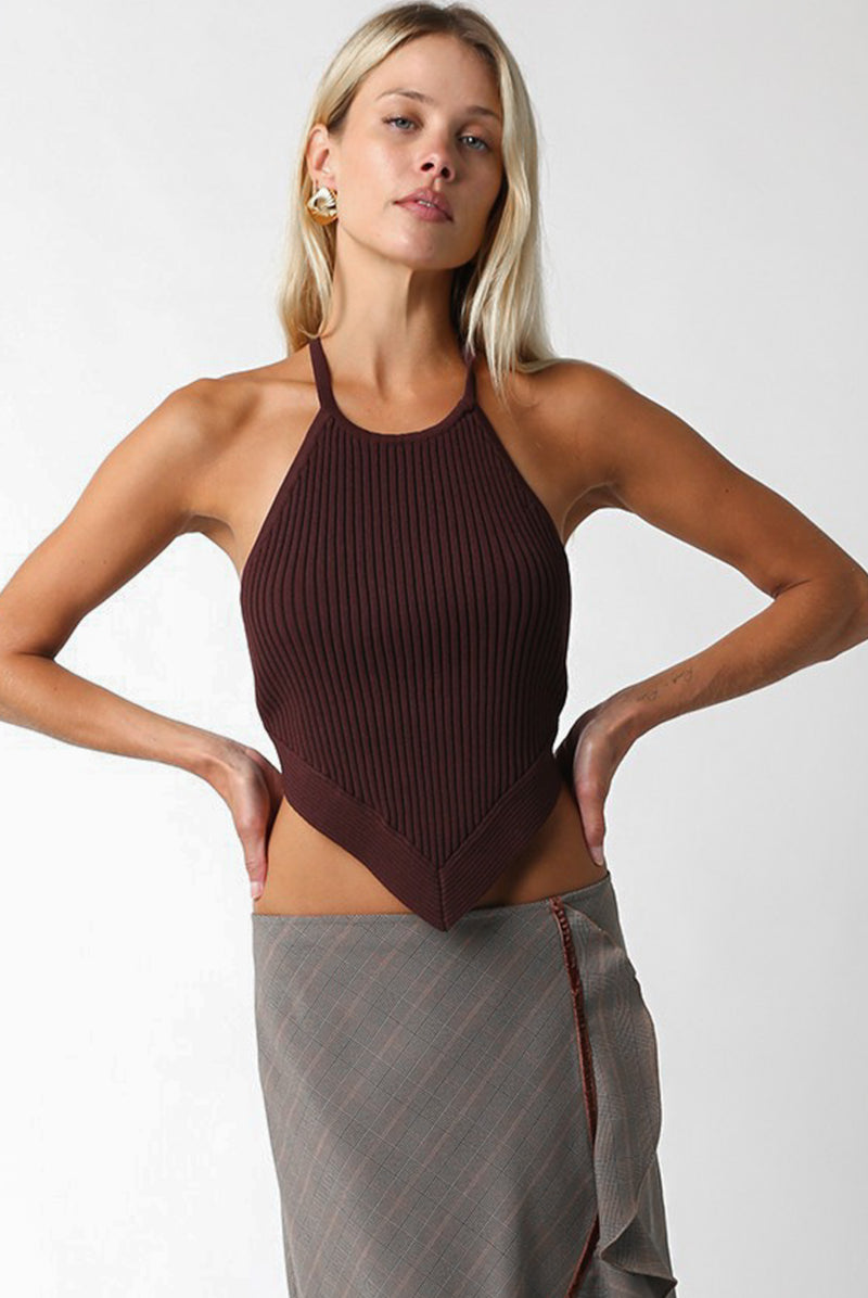 Brooke Top in Espresso