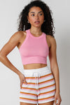 Catch My Drift Top in Bubblegum