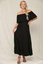 Falling For You Dress in Black