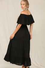 Falling For You Dress in Black