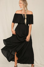 Falling For You Dress in Black