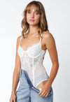 Finley Bodysuit in White