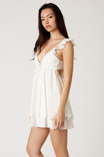 Freya Dress in White