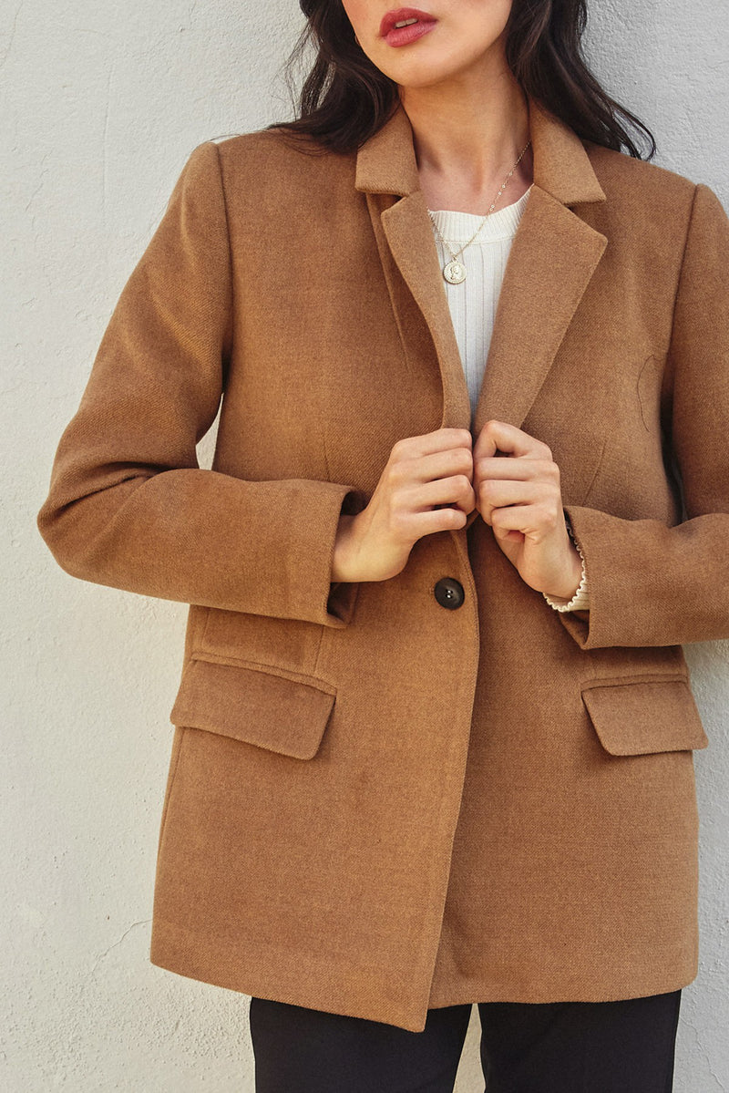 Georgetown Blazer in Camel