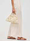 Harper Clutch in Light Straw