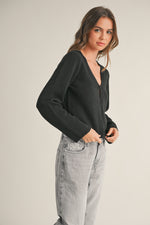 Helen Cardigan in Black