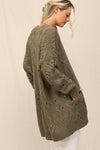 Jackson Cardigan in Olive