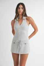 Jeni Romper in Grey