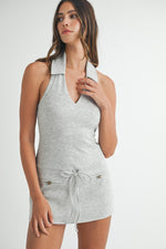 Jeni Romper in Grey