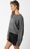 Join The Crew Sweater in Dark Grey