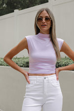 Jolene Top in Lavender