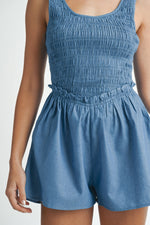 Junie Denim Romper