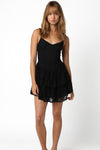 Lace Go Out Tonight Dress in Black