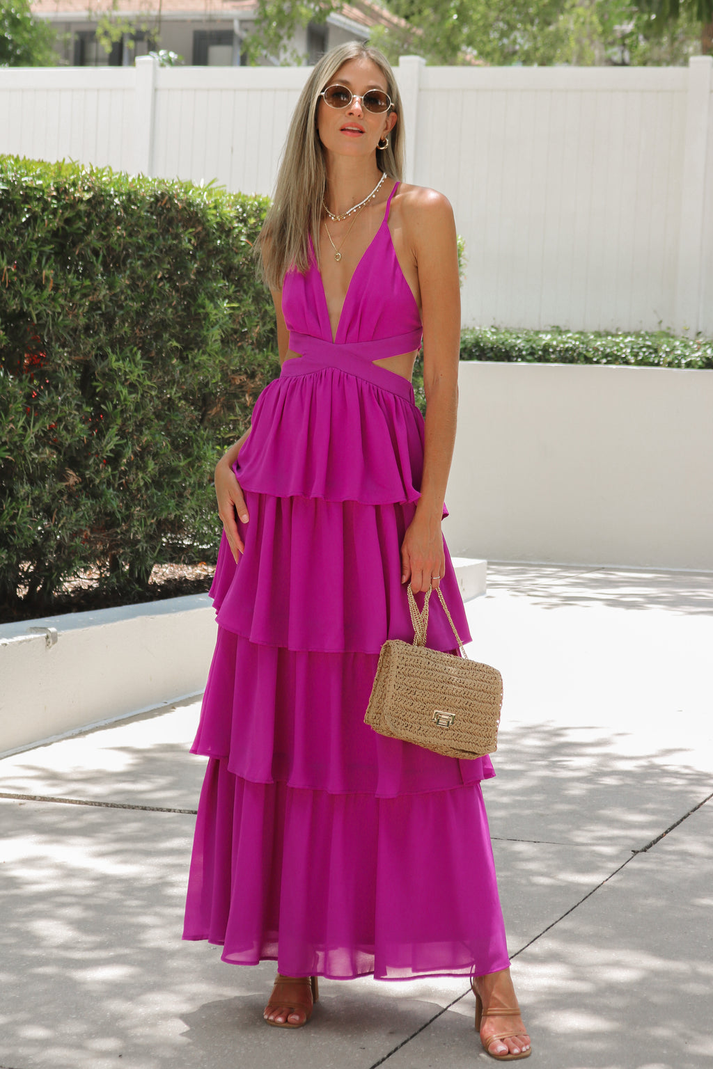 Lovely Day Maxi Dress in Orchid