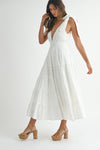 Market Lane Dress in White