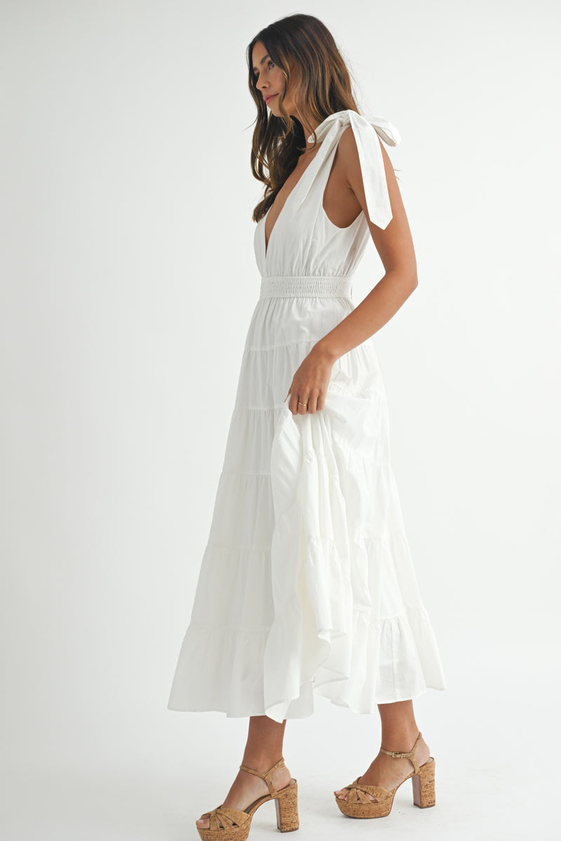 Market Lane Dress in White