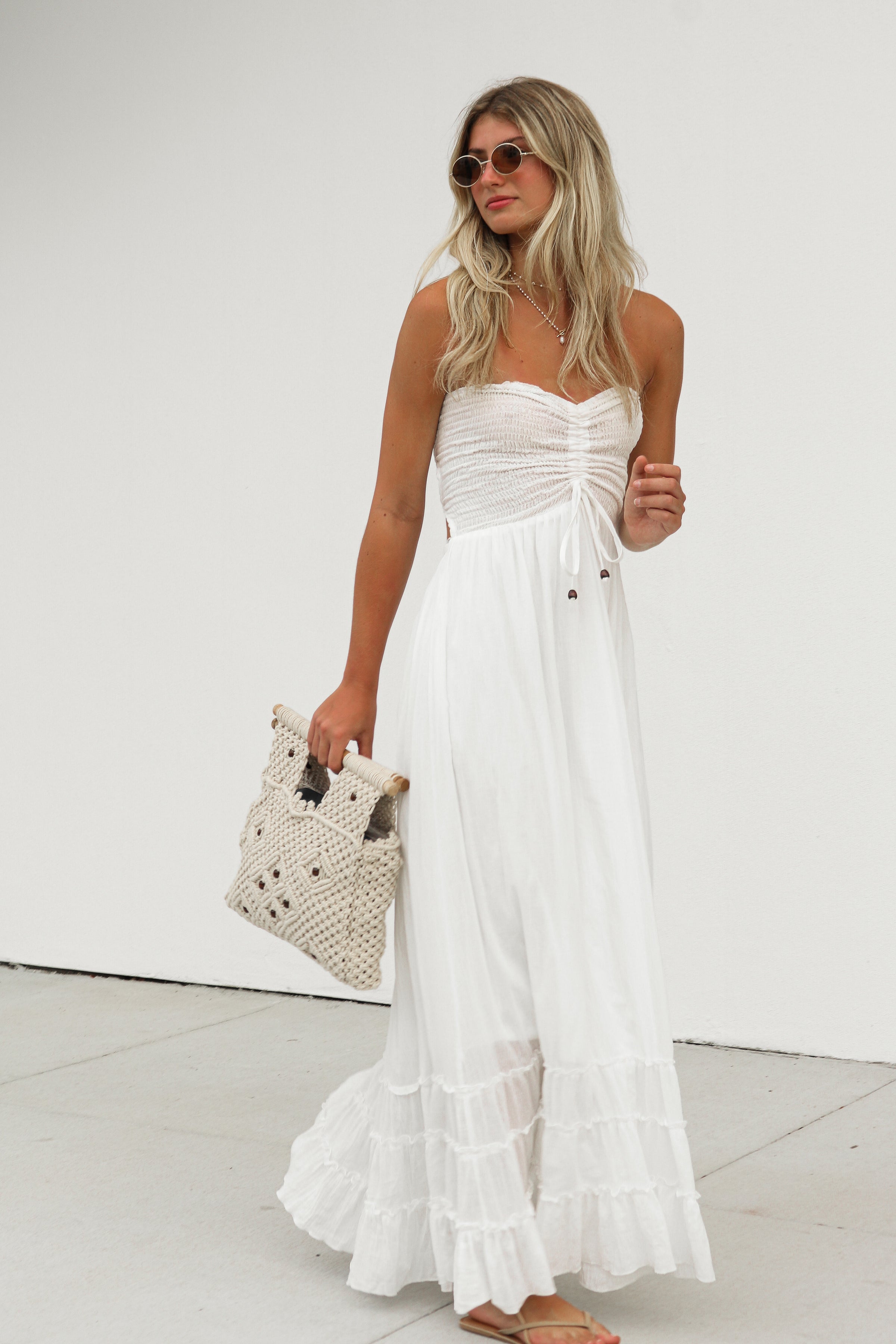 Maxi Dress with a Bralette - By Lauren M