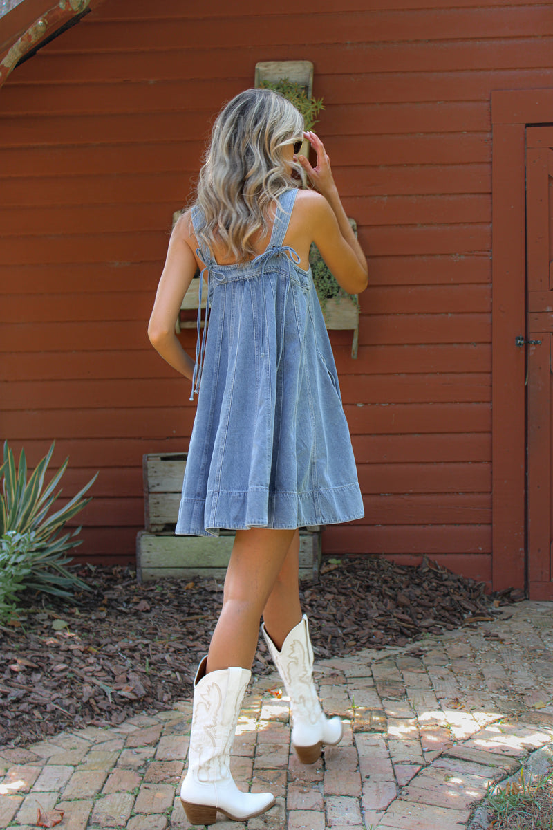 Melanie Denim Dress