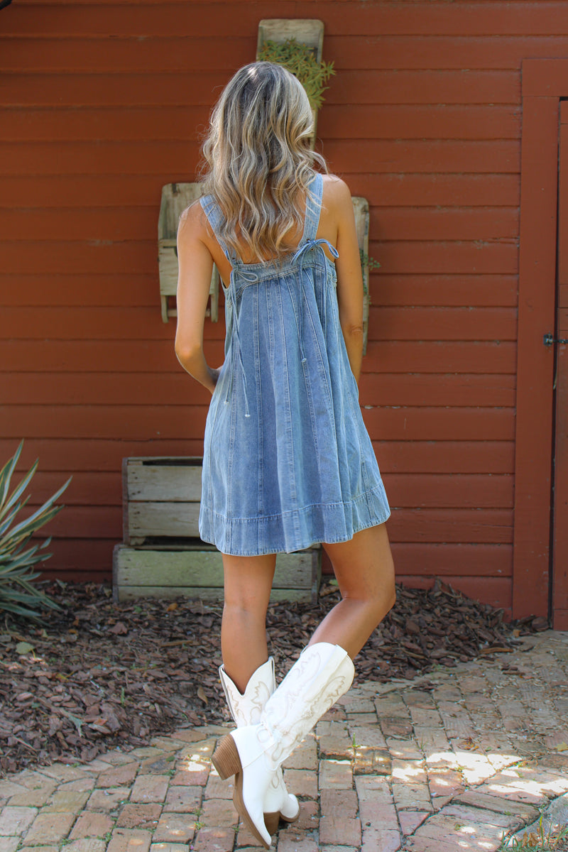 Melanie Denim Dress