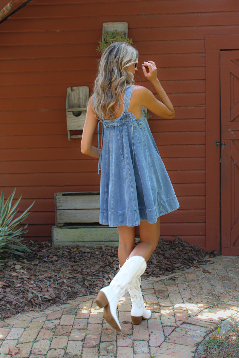 Melanie Denim Dress