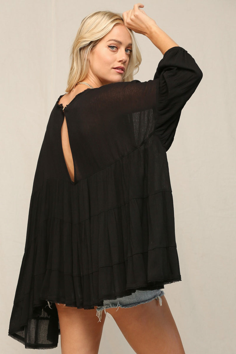 Michaela Top in Black