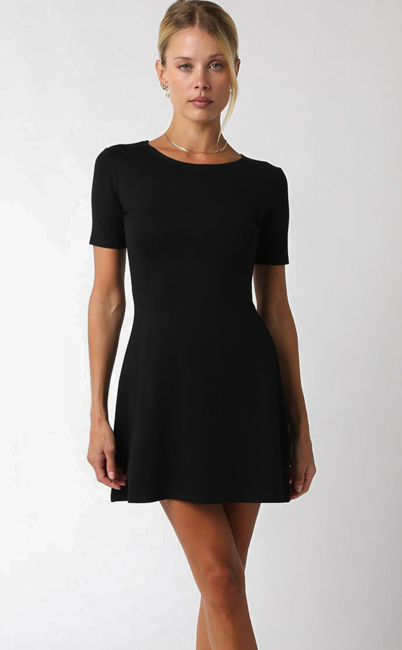 Phoebe Dress in Black