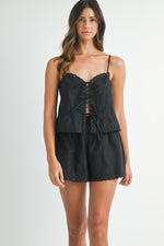 Spring's in the Air Top in Black