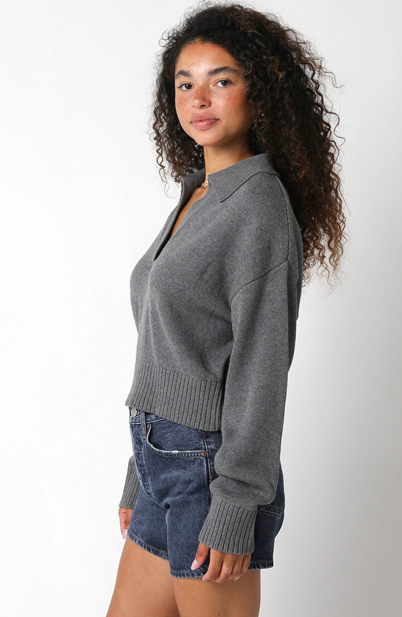 The Edition Sweater in Dark Grey