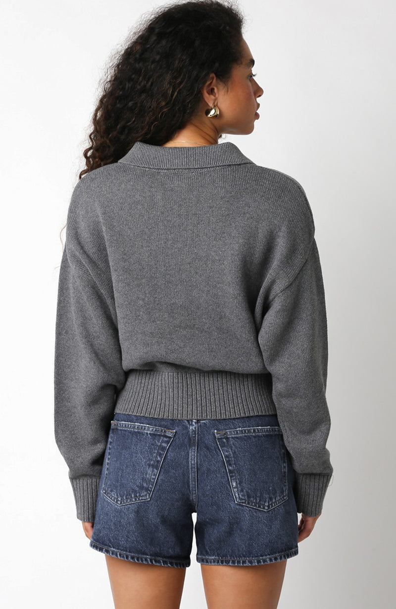 The Edition Sweater in Dark Grey