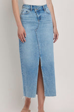 Upfront Denim Skirt