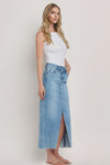 Upfront Denim Skirt