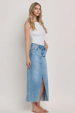 Upfront Denim Skirt