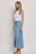 Upfront Denim Skirt