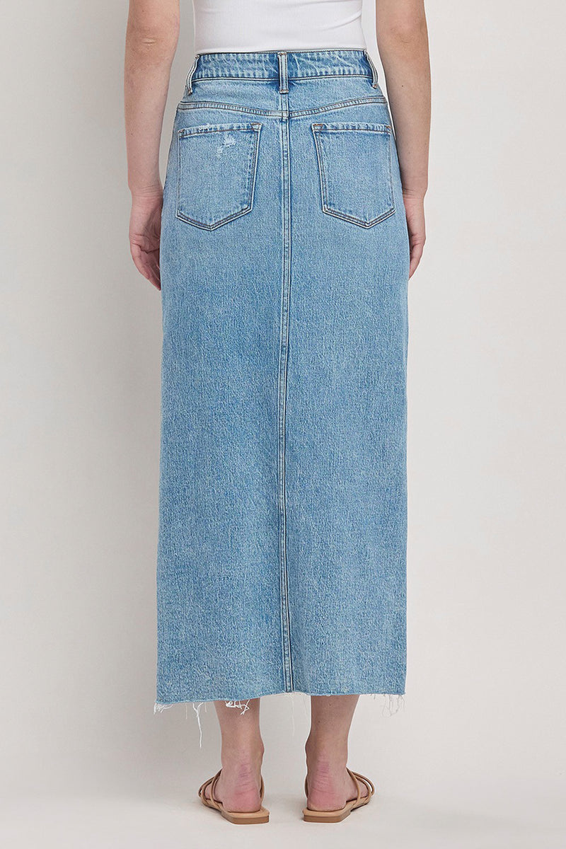 Upfront Denim Skirt