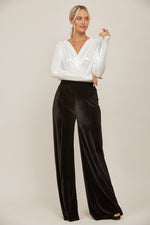 Velvet Dream Pant in Black