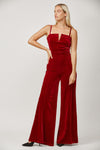 Viana Jumpsuit in Wine