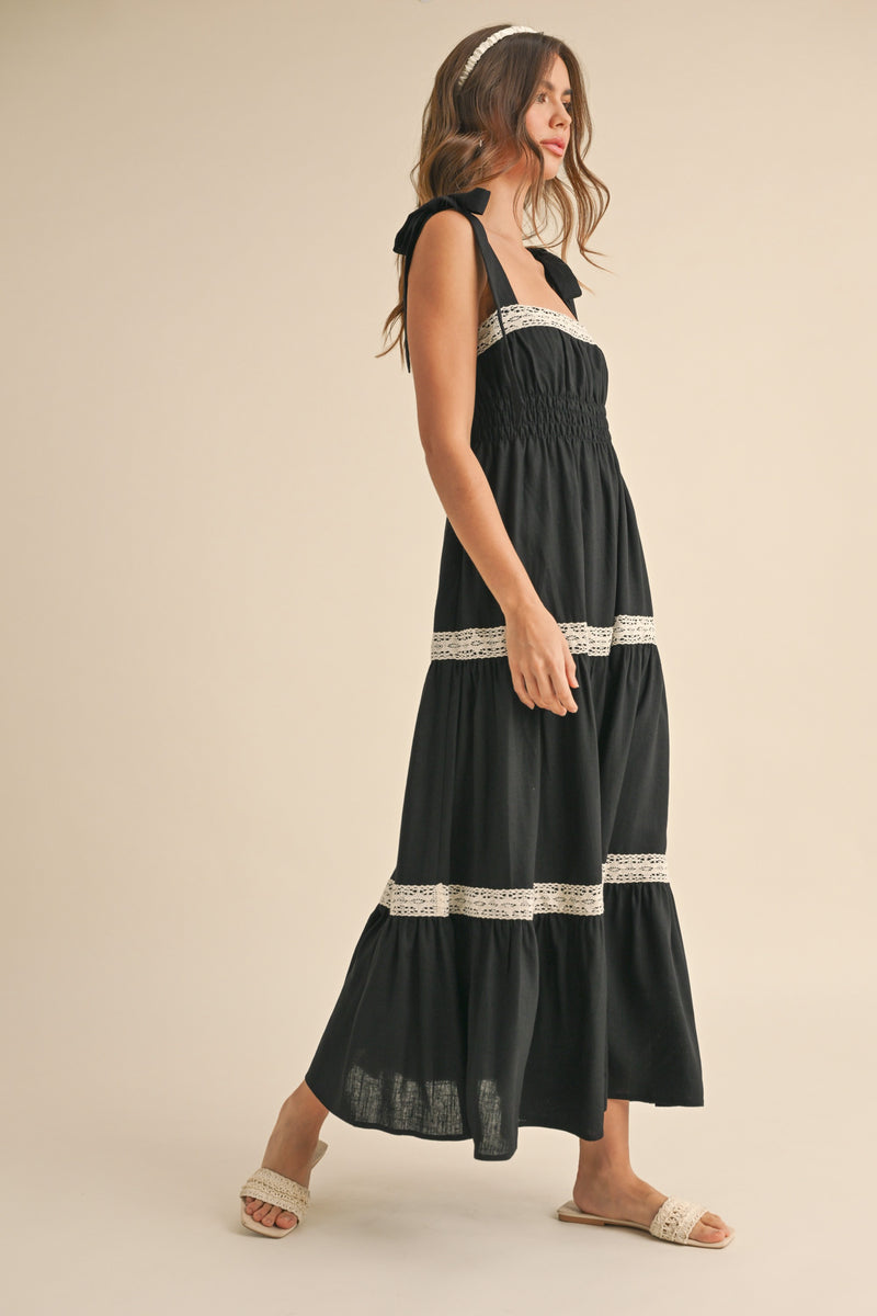 Whitley Dress in Black