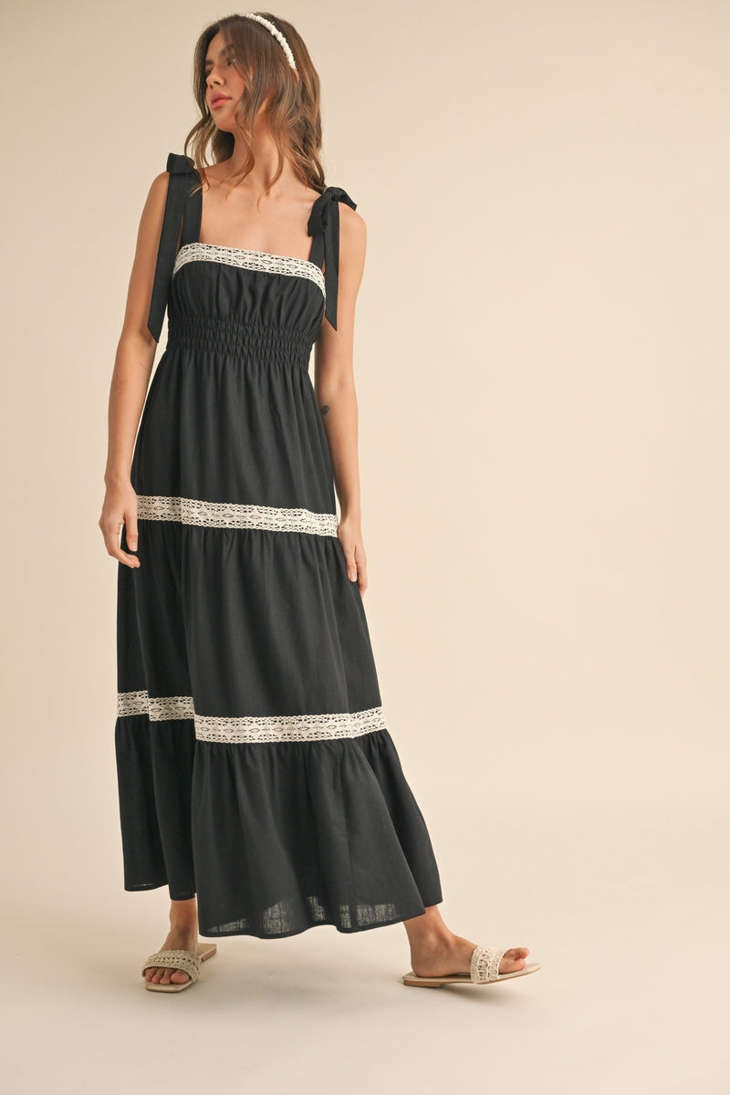 Whitley Dress in Black