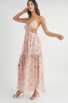 Winery Brunch Maxi Dress in Rose