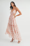 Winery Brunch Maxi Dress in Rose