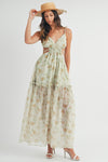 Winery Brunch Maxi Dress in Sage