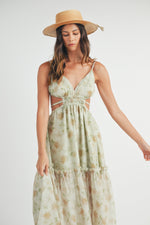 Winery Brunch Maxi Dress in Sage