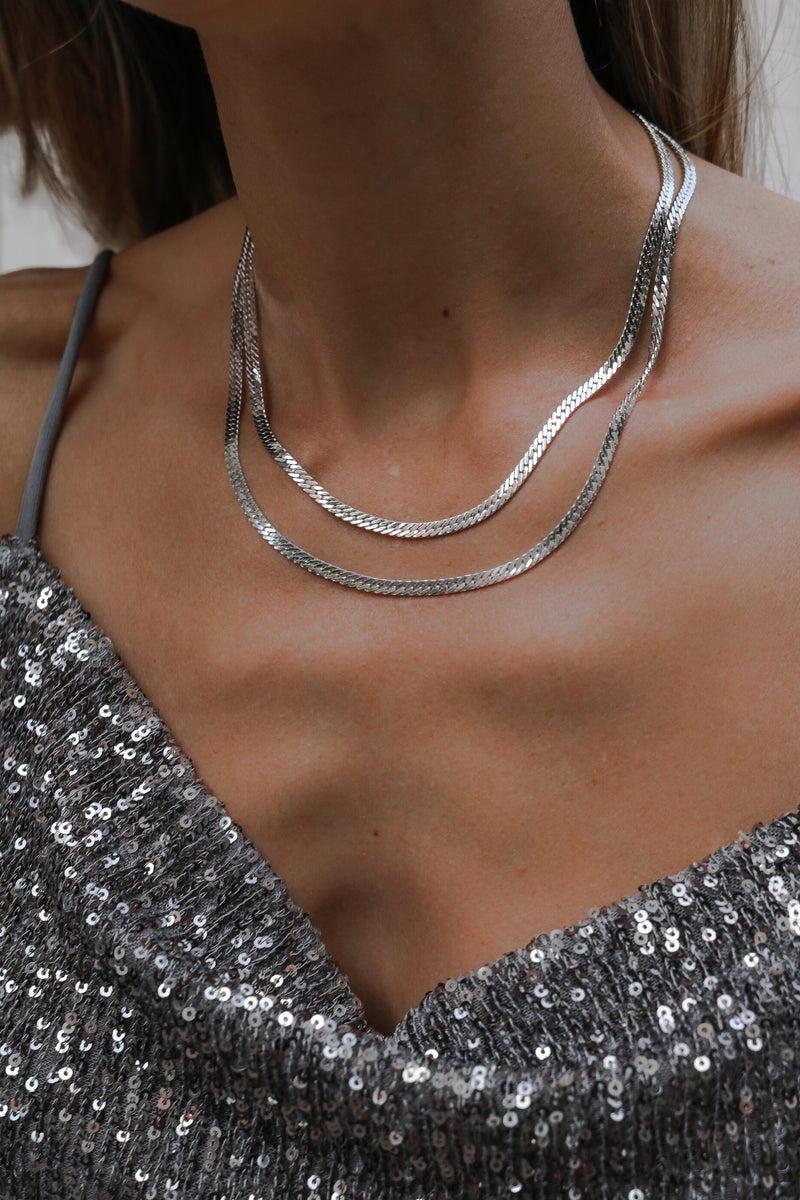 A Little Extra Necklace in Silver